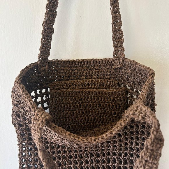 Handmade Crochet Tote Bag - Picture 4 of 8